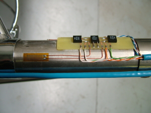 Strain gauging of sulkies